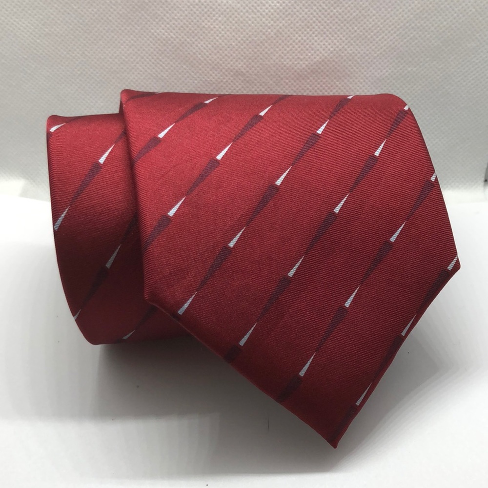 BIJOUX TERNER Genuine Silk Maroon Color